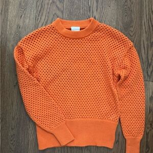 VARLEY women’s orange cotton sweater - XS